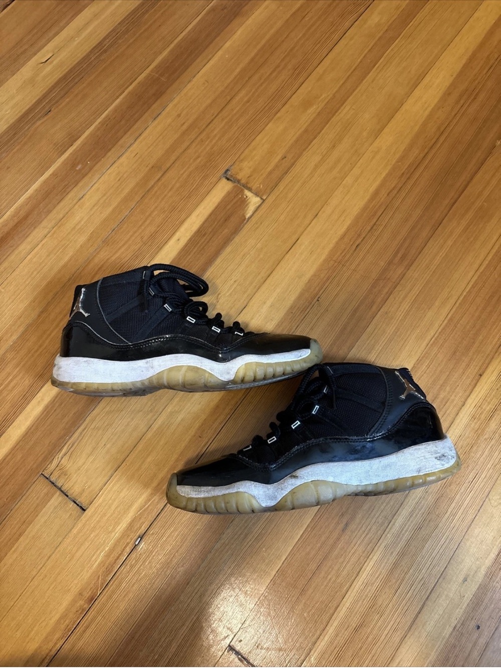 Jordan Black and White Low-Top Sneakers
